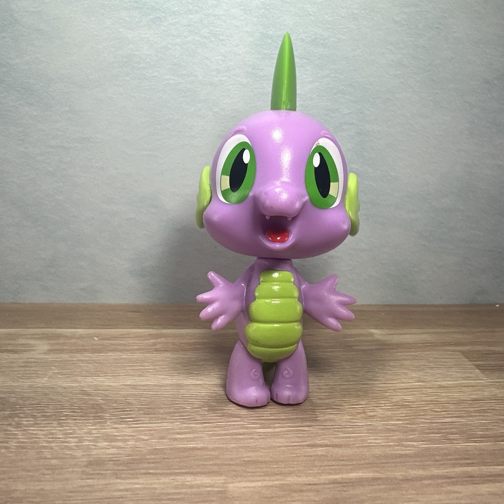 My Little Pony Spike The Dragon Figure Toy Friendship is Magic 4.5" MLP Purple